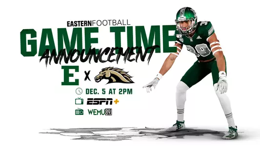 EMU-WMU Set for 2 p.m. on ESPN+