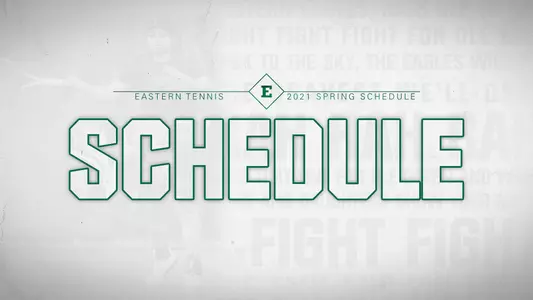 Tennis schedule graphic
