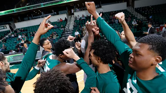 MBB Huddle vs. Buffalo