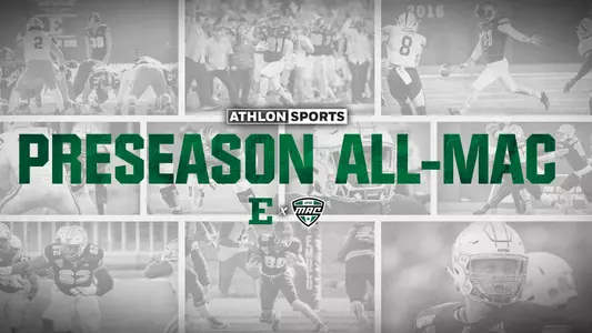 Football Places 11 on Athlon All-MAC Preseason Teams