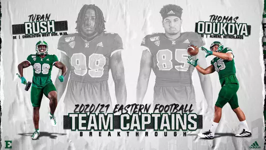 2020-21 EMU Football Team Captains