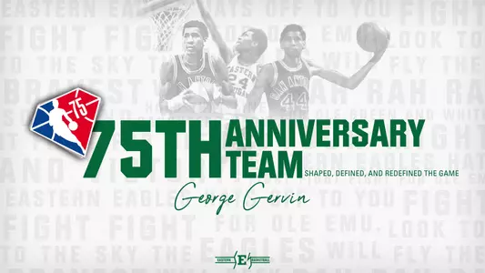 Men's Basketball Legend George Gervin Named to NBA 75th Anniversary Team