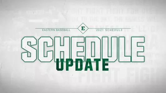 Baseball Schedule Update