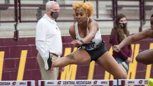 Angel Gazaway MAC Indoor Championships