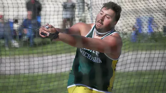 Zach Harkey MAC Outdoor Championships