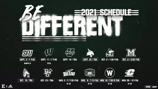 Updated 2021 Schedule