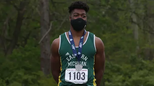 Taige Bryant MAC Discus Podium