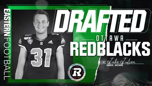Jake Julien Selected No. 31 Overall in the CFL Draft