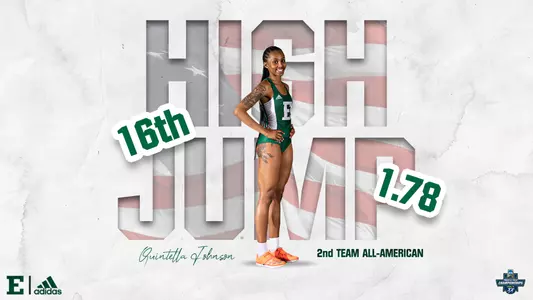 Quintella Johnson High Jump NCAA Graphic