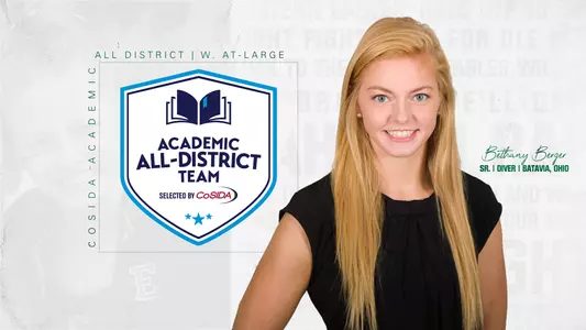 Berger Selected to CoSIDA Academic All-District Team