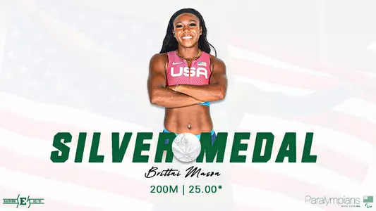 Brittni Mason Silver Medal 200m Final