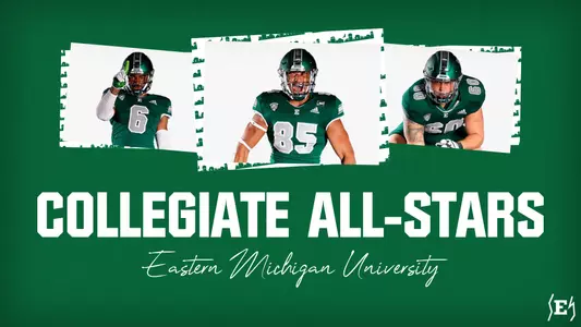 Three EMU Football Players Set For All-star Games This Weekend