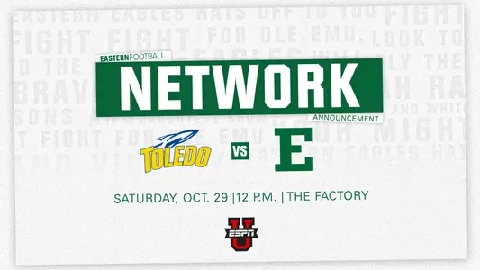 Toledo Game Time and Network - Noon, Saturday, Oct. 29