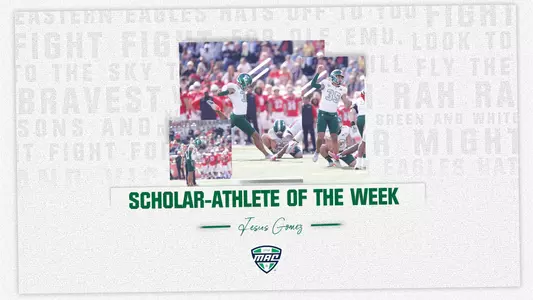 Jesus Gomez named MAC Scholar Athlete of the Week