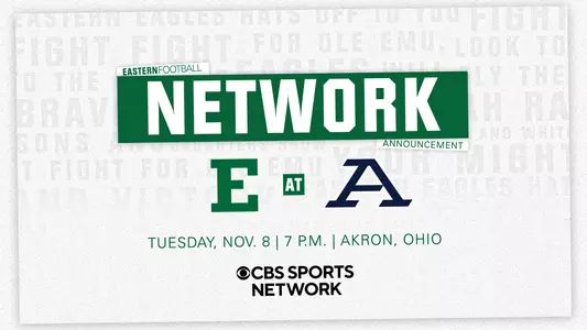 Game Time for EMU vs. Akron Announced