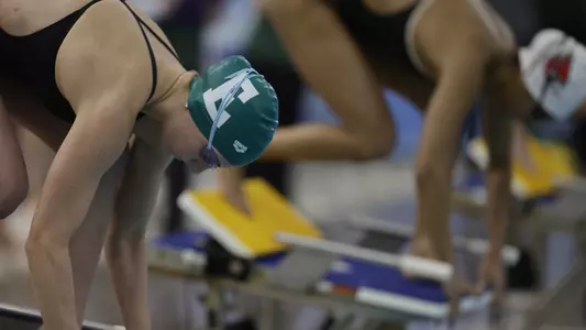 Abbey Whipple prepares as she competes against Ball State in the 2021 season