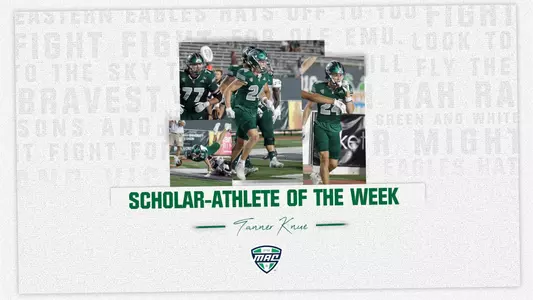 Tanner Knue wins MAC Scholar-Athlete of the Week, Nov. 30