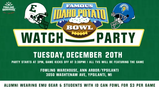 Come Join the Famous Idaho Potato Bowl Watch Party