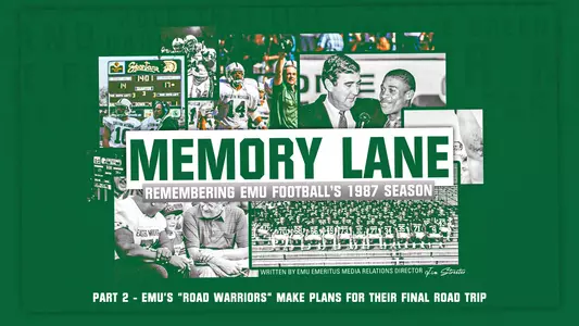 Jim Streeter reflects on the 1987 EMU football team