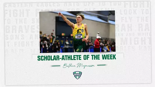 Baldvin Magnusson named MAC Scholar -Athlete of the Week