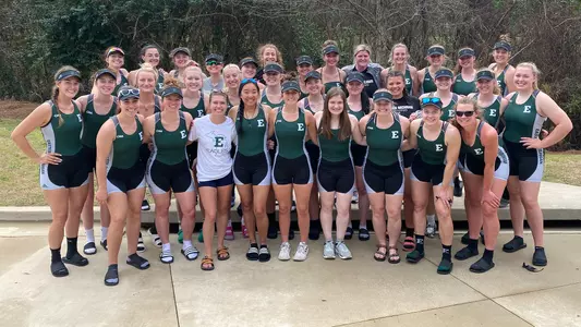 Rowing Closes Successful Training Trip at No. 15 Alabama