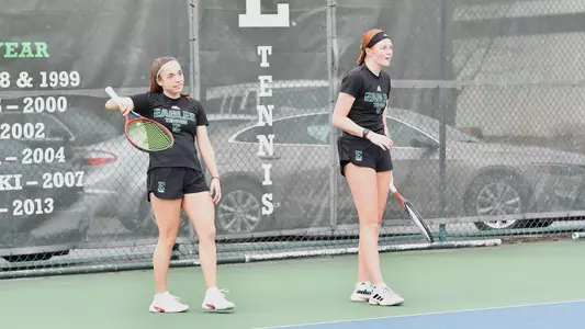 Luisa Pelayo and Grace Whitney Senior Day 2022