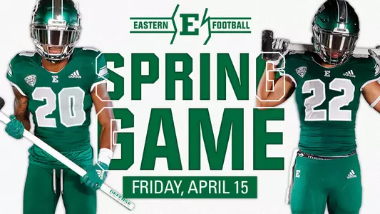 EMU Spring Football Game and Apparel Sale Set for April 15