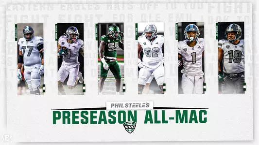 EMU Football Collects Honors from Phil Steele