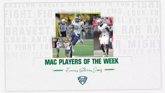 EMU Sweeps Football Weekly Award Honors