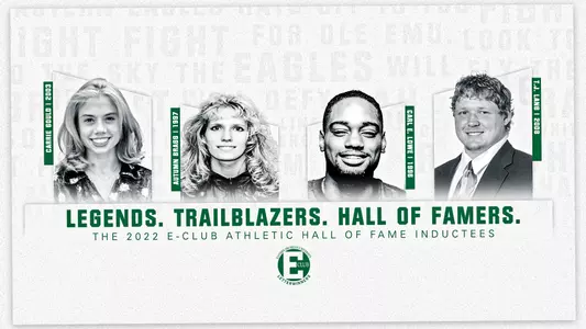 E-Club to Induct Four into the EMU Athletic Hall of Fame