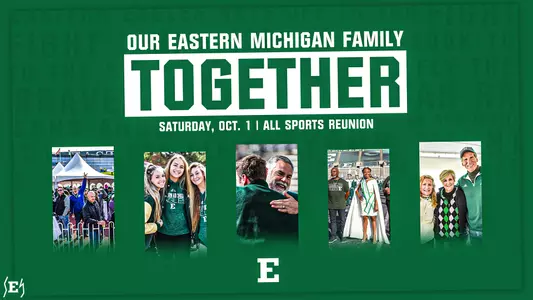 Promotion for EMU's All Sports Reunion