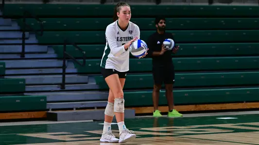 Kendall Burk Serving vs Toledo