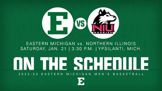 MBB Game Graphic - #19 vs. Northern Illinois