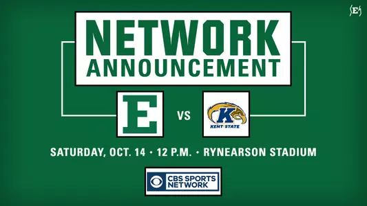TV Announcement: Football vs. Kent State, 12 p.m., CBS Sports Network