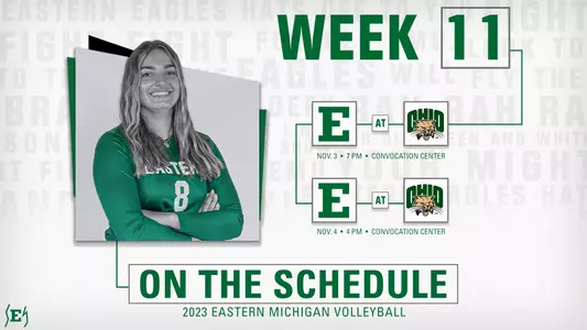 ON THE SCHEUDLE VOLLEYBALL TRAVELS TO OHIO