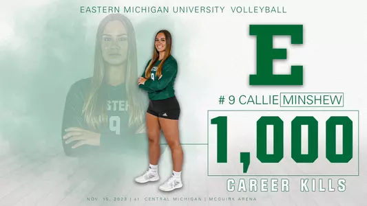 Minshew earns 1000th career kill in loss to CMU