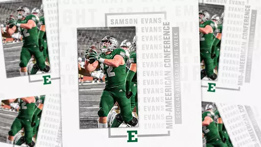 Samson Evans, MAC Scholar-Athlete of the Week, Nov. 15, 2023
