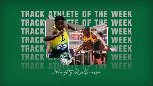 Almighty Williamson won Track Athlete of the Week, Dec. 6, 2023