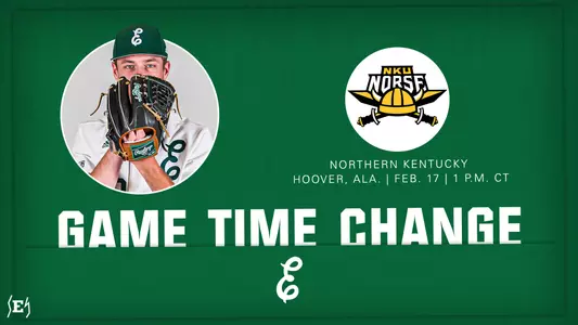 EMU Baseball Game Time Change - Feb. 17