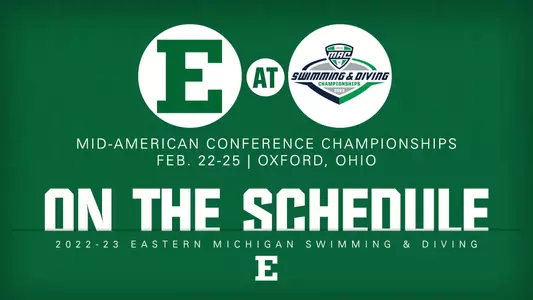 Swim & Dive Readies for 2023 MAC Championships
