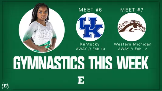 2023 Gymnastics Meet 6&7 Notes Graphic with Arileyah Harris