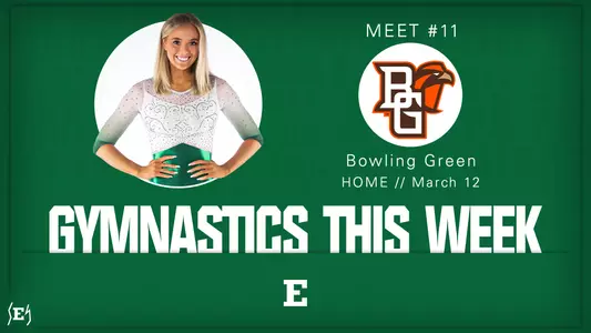 2023 Gymnastics Meet Notes Graphic: Meet 11 with Mayleigh Vanderbeek