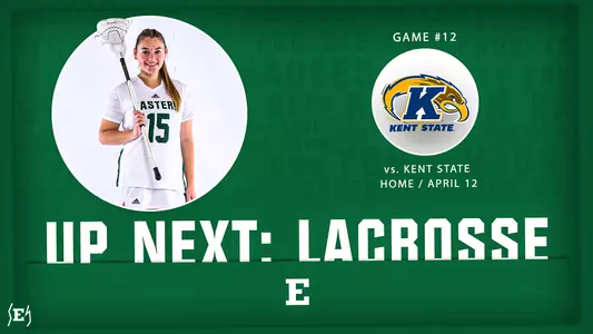 Lacrosse set to host Kent State April 12