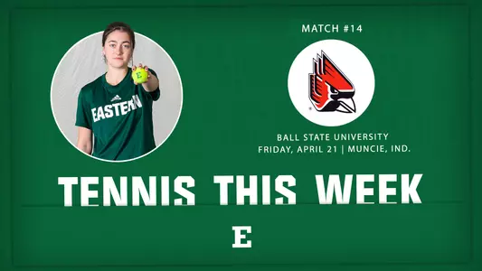 Tennis set to play Ball State Friday, April 21, and Buffalo Sunday, April 23