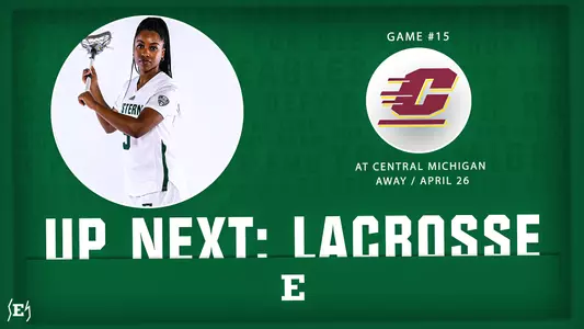 lacrosse set to face Central Michigan for the second time this season, April 22