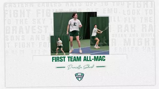 Daniella Shved named a First Team All-MAC Honoree in tennis