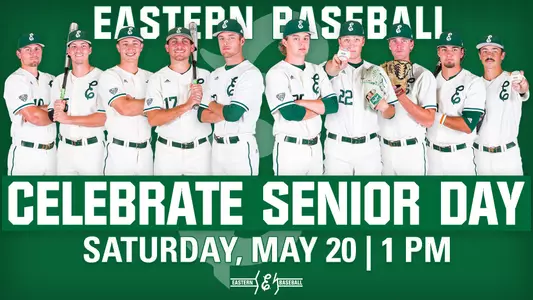 EMU Baseball will host Northern Illinois, Thursday-Saturday, May 18-20