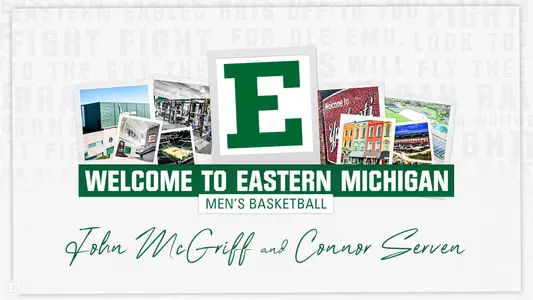 Signing Graphic - John McGriff and Connor Serven