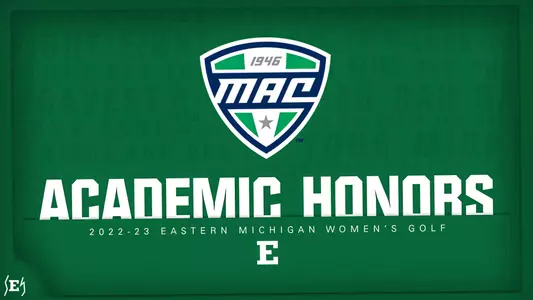2022-23 Academic All-MAC for Women's Golf