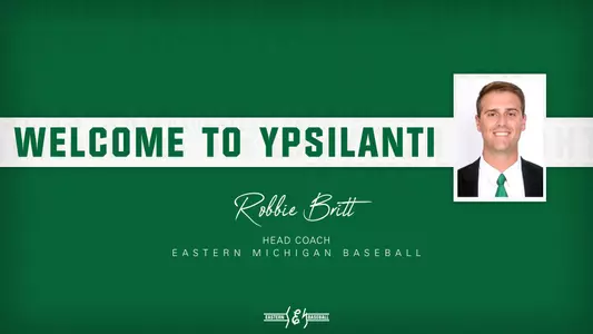 Robbie Britt Named EMU Head Baseball Coach